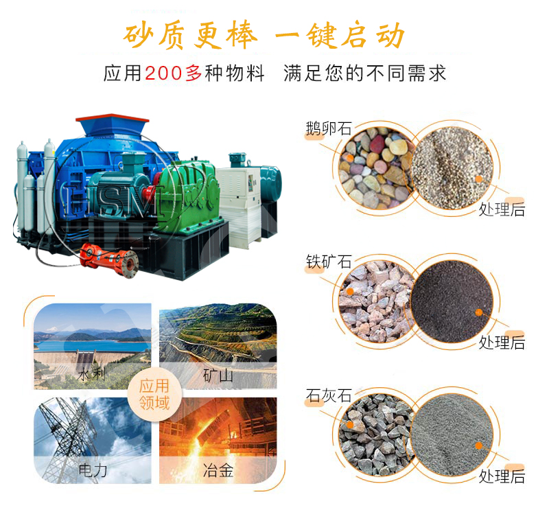 對輥破碎機